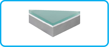099-AZOOD LED Bricks light right angle Triangle 20 cm